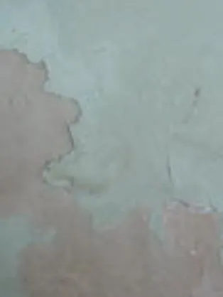 Flaking from concrete floors
