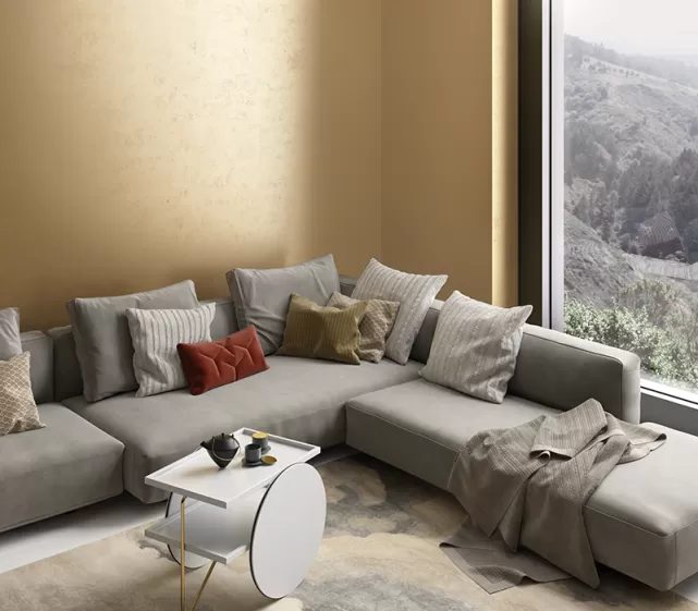 Spacious living room design 