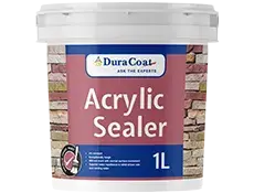 Duracoat Acrylic Sealer 1L – Clear Protective Sealer for Interior and Exterior Surfaces